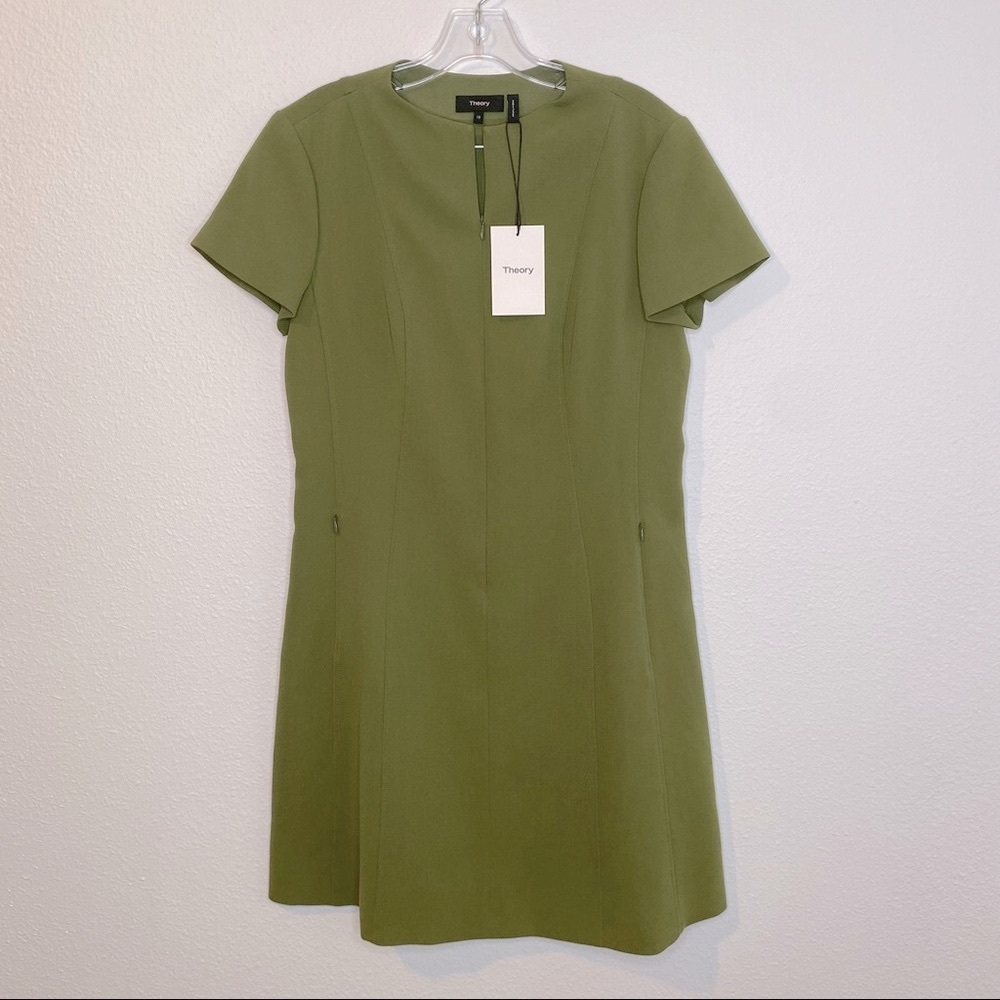 NWT Theory Apalia Spring Green Dress